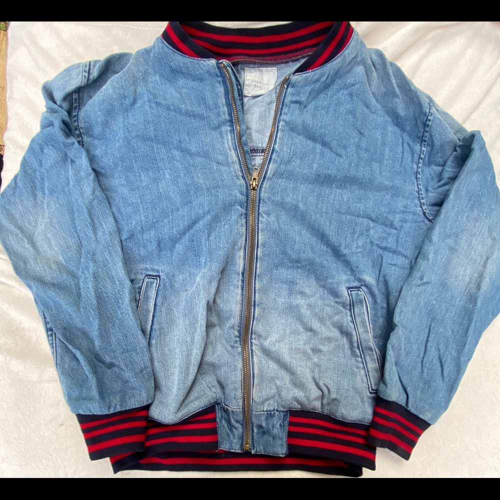 Blue Jean Jacket American Eagle